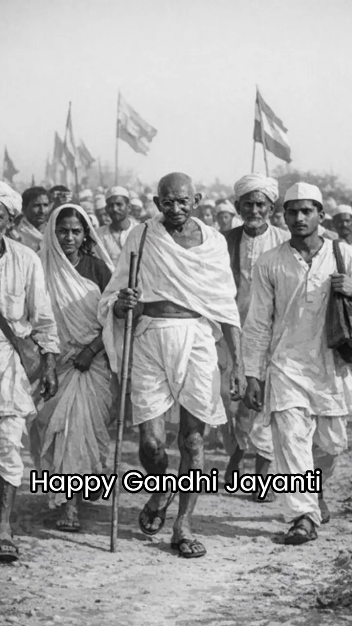 Gandhi Jayanti Status Video for WhatsApp Sharing