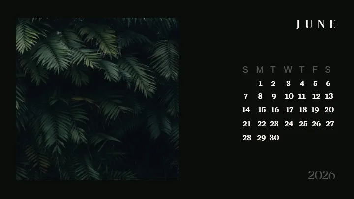 2026 calendar images designed for modern photo calendar