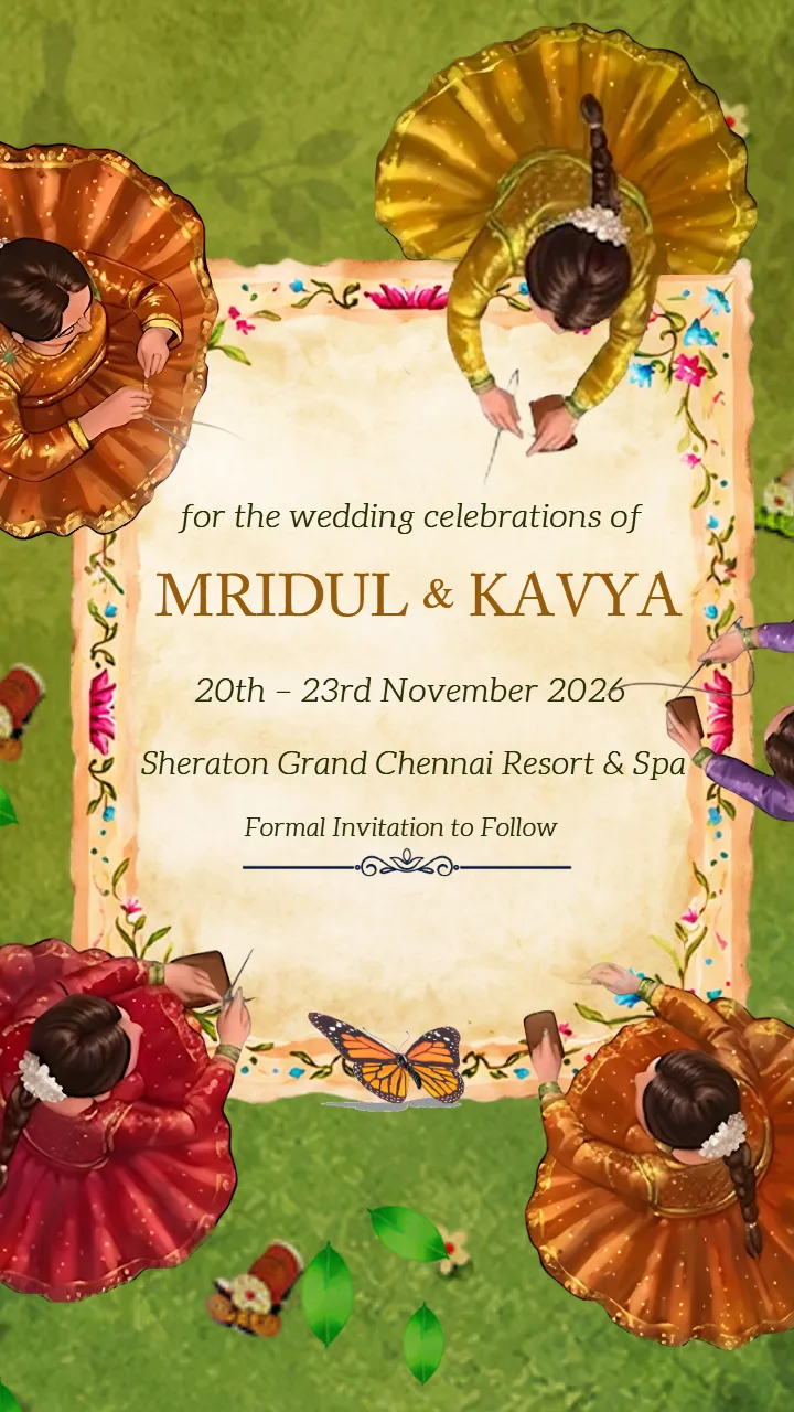 Save The Date Video for Unique Wedding Announcement