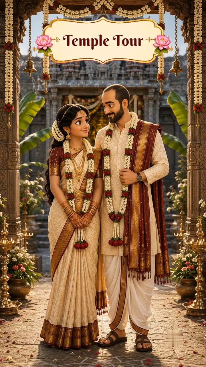 3D Tamil Wedding Invitation Video for Traditional Weddings