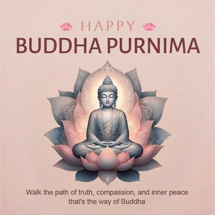 Motivational Happy Buddha Purnima Quotes in English MP4