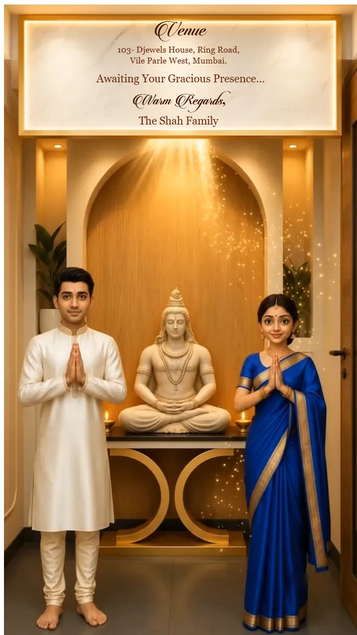 AI House Warming Invitation Video with Creative Designs