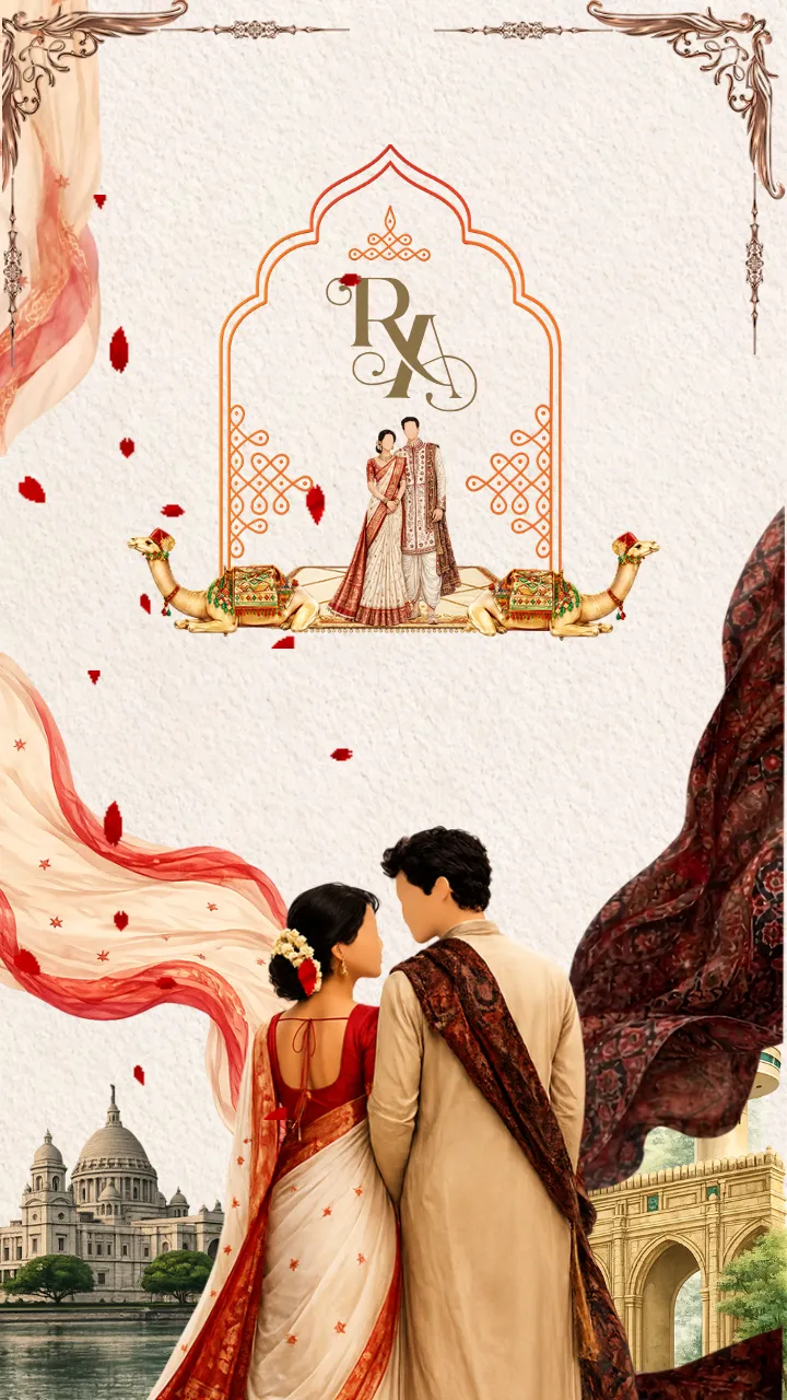 Bengali Wedding Save The Date Video with Cultural Touch