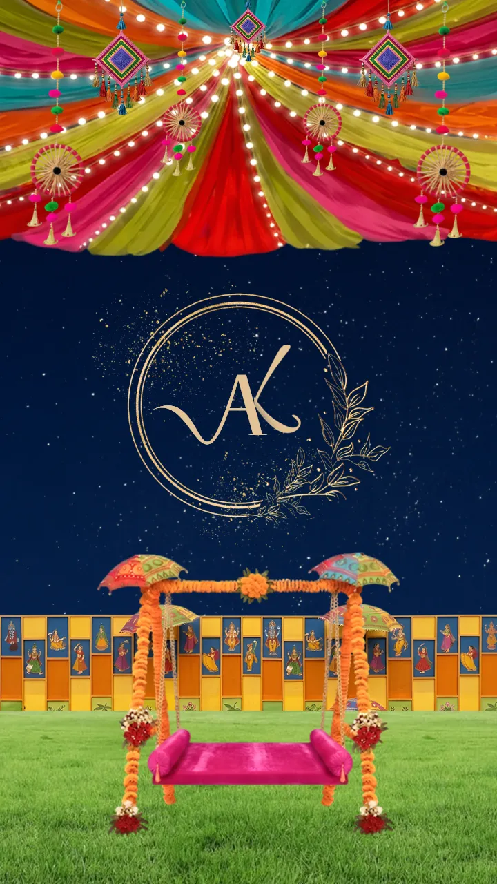 Wedding Garba Night Invitation Video for Grand Events