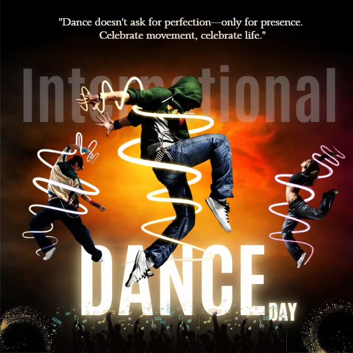 Motivational International Dance Day Quotes in English 4K