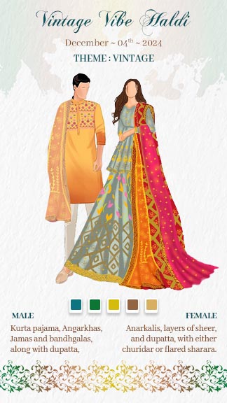 Royal Wedding Itinerary Invitation Design Ideas