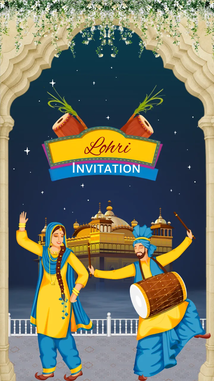 Download Latest Lohri Invitation Video 2026 Free Online