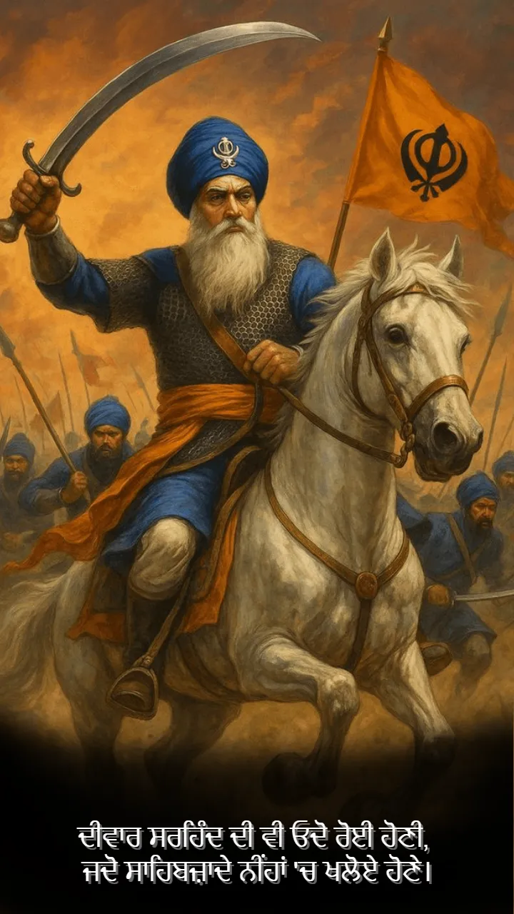 Guru Gobind Singh Jayanti Status with Warrior Valor