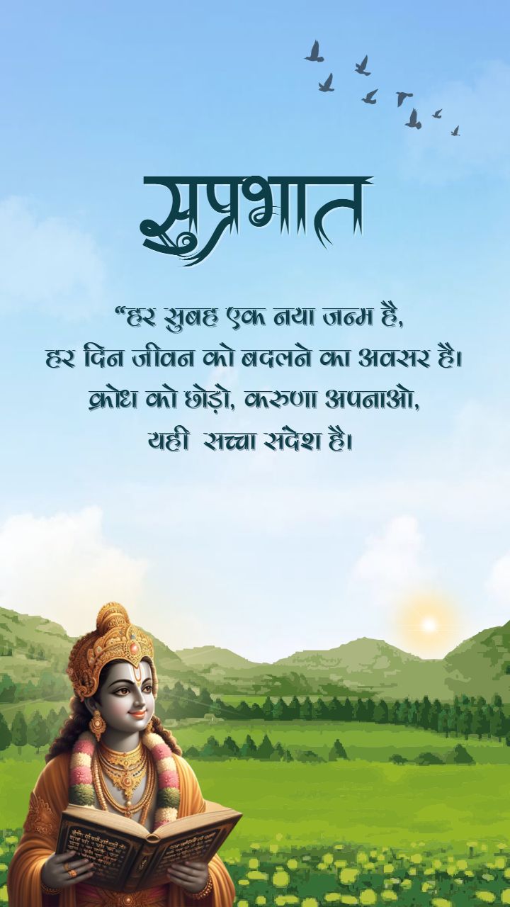 Best God Good Morning Quotes in Hindi for a New Beginning