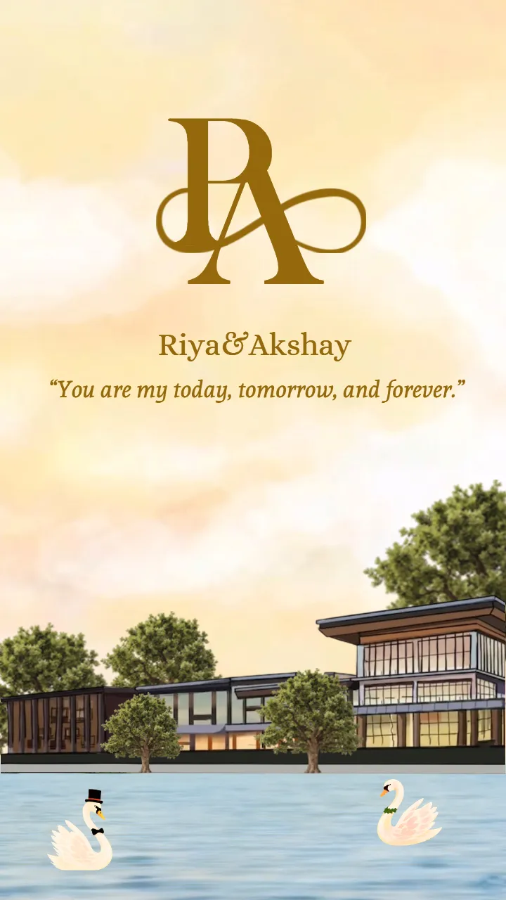 Wedding Invitation Video with Custom Designs and Music