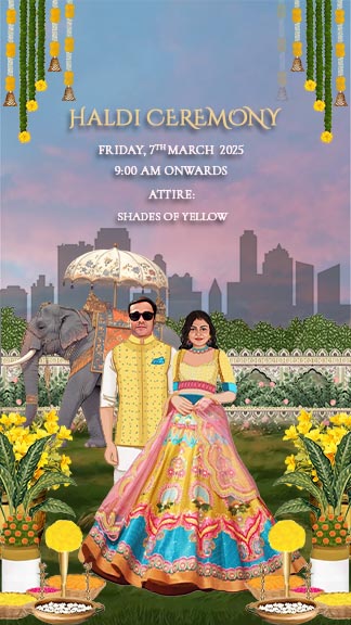 Stylish Wedding Invitation Template For Every Celebration