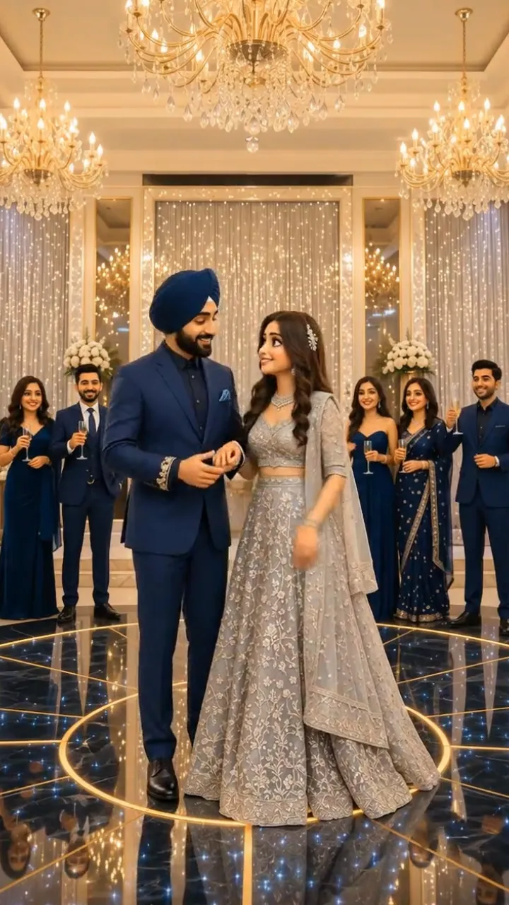 3D Punjabi Wedding Invitation Video with Royal Sikh Designs