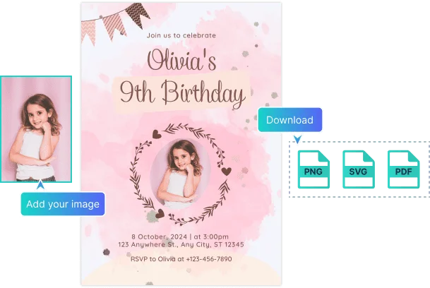 birthday invitations