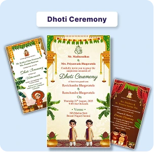 Dhoti Card