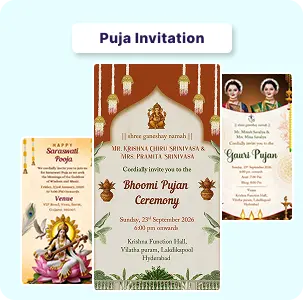 Puja Card
